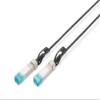 Digitus SFP+ DAC Cable - 10 Gbit/s - Compatible with HP & HPE - Network Cable - 1 m - Direct Attach Cable - Direct Attach Copper - AWG30 Twinax - Black view 1