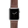 Bandini Replacement Watch Band for Apple Watch 38mm/40mm, Light Brown, Extra Long (XL), Leather, Mat, White Stitching, Fits Series 6, 5, 4, 3, 2, 1 view 2