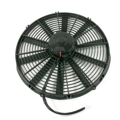 Top Street Performance Pro Flow Universal Straight-Blade 16" Black Cooling Fan