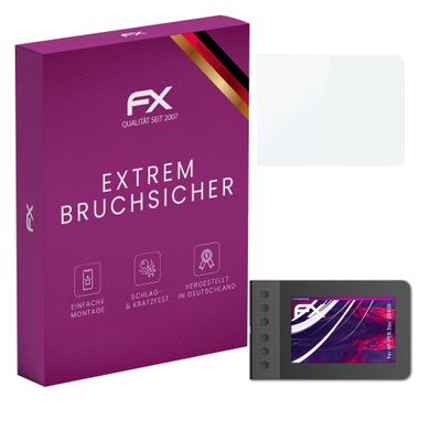 atFoliX Plastic Glass Protective Film compatible with XP-PEN Star G640S, 9H Hybrid-Glass FX Screen Protector