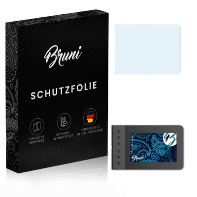 Bruni Screen Protector compatible with XP-PEN Star G640S Protector Film, crystal clear Protective Film (2X)