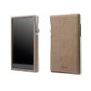for Astell&Kern A&Futura SE100, Handmade Miter PU Leather Standing Case Cover [Patented A&Futura SE100 Cover] (Ash Brown) view 2