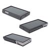 for Astell&Kern A&Futura SE100, Handmade Miter PU Leather Standing Case Cover [Patented A&Futura SE100 Cover] (Ash Brown) view 4