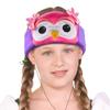 Contixo H1 Kids Headphones, 85dB Volume Limiting with Adjustable Speakers Soft Children Fleece Headband Toddler Headphones for Home and Travel - Animal Character Design-Owl view 3