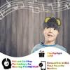 Contixo H1 Kids Headphones, 85dB Volume Limiting with Adjustable Speakers Soft Children Fleece Headband Toddler Headphones for Home and Travel - Animal Character Design-Elephant view 4