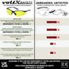voltX 'Constructor' SAFETY READERS Full Lens Reading Safety Glasses (+1.0 Dioptre, Yellow) ANSI Z87.1+ & CE EN166F, Wraparound Style - Includes Safety Cord with headstop - UV400 anti fog coated lens view 4