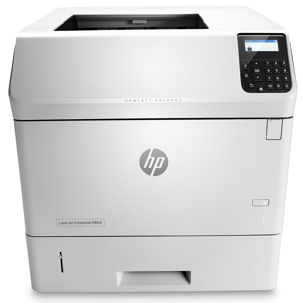HP MAIN-14421 Laserjet Enterprise M604dn Monochrome Printer, (E6B68A) (Renewed)