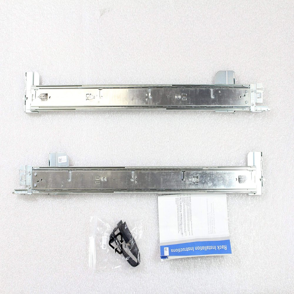 Dell NEW IN BOX PowerEdge R520 R720 R720XD R820 2U Sliding Ready Rail Kit H4X6X (Renewed)