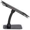 Displays2go Gooseneck Arm Tablet Counter Stands, Compatible with 12.9" iPad, Mounting Hardware and Weighted Base  Black (IPGOOAC12B) view 3