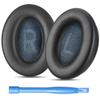 AHG Premium SoundLink AE2 Ear Pads Cushions Compatible with Bose SoundLink AE2 / Bose SoundLink Around Ear ii Wireless Headphones (Black). Premium Protein Leather | Extra Thick Soft High-Density Foam view 1