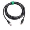HangTon Ethernet Cable M12 8 Pin A Coded RJ45 for Omron MicroHawk F430 Cognex is 7000 5000 Camera Sensor Barcode Reader Network PC CAT6 3M view 2