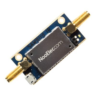 Nooelec SAWbird IR Barebones - Premium Dual Ultra-Low Noise Amplifier (LNA) & Saw Filter Module for Iridium and Inmarsat Applications. 1620MHz Center Frequency