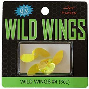 Hawken WLDWNG1004 Wild Wings - Size 1 - Pearl Chartreuse