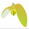 Hawken WLDWNG1004 Wild Wings - Size 1 - Pearl Chartreuse view 3