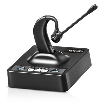 Leitner LH380 Wireless Office Headset with Mic Computer, Telephone, and Cell Phone Headset On-Ear