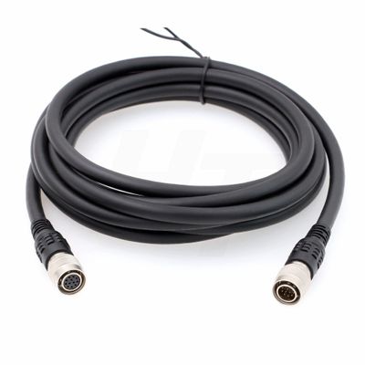 HangTon Hirose 12 Pin Male to 12 Pin Female Cable for Sony DXC-950 990 XC-HR70 XC-ST50 Hitachi CCD Camera Remote Panel (5 Meter)