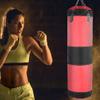 Dioche Fitness Sandbags, Empty Punching Bag Hanging Kick Sandbag for Workout Karate Training Boxing Fight Sandbag(1.2m-Red) view 3