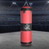 Dioche Fitness Sandbags, Empty Punching Bag Hanging Kick Sandbag for Workout Karate Training Boxing Fight Sandbag(1.2m-Red) view 4