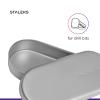 Staleks EXPERT 20 Tray with Lid  Stainless Steel Storage Box for Nail Drill Bits  Compact Container view 4