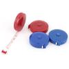Aexit 4pcs 60" Tools & Home Improvement 1.5M Red Blue Plastic Round Housing Press Button Retractable Dual Measuring Tape Measures Tape Ruler view 1