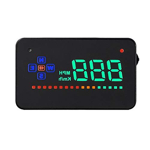 A2 HUD Head up Display Car, MASO HUD GPS Head Up Displays Overspeed Warning System Projector Windshield Auto Electronic Voltage Alarm