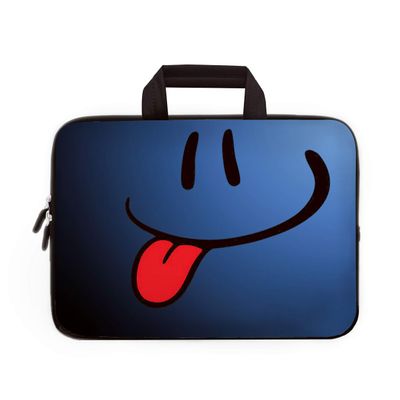 11" 11.6" 12" 12.1" 12.5 Inch Laptop Carrying Bag Case Notebook Ultrabook Bag Tablet Cover Neoprene Sleeve Briefcase Bag Compatible with Samsung Google Acer HP DELL Asus (Blue Tongue)