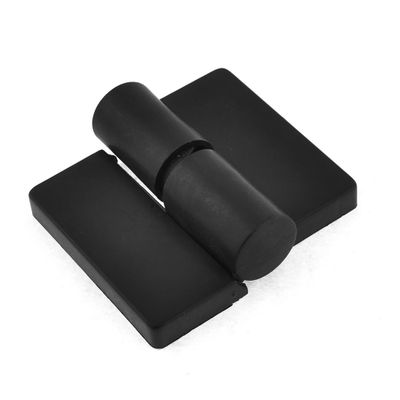 Aexit Toilet WC Clothes Hangers Washroom Repairing Left Hand Black Plastic Door Hinge 85mm Children's Clothes Hangers x 72mm
