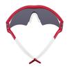 SAUCER Replacement Nose Pieces Pads & Earsocks Temple Sleeve Rubber Kit for Oakley M Frame Heater | Hybrid | Strike | Sweep Sunglass - White view 3