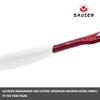SAUCER Replacement Nose Pieces Pads & Earsocks Temple Sleeve Rubber Kit for Oakley M Frame Heater | Hybrid | Strike | Sweep Sunglass - White view 4