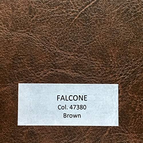 Instabind Faux Leather Carpet Binding  48 Ft Roll, Easy Hot Glue Application, 14 Colors, Durable, No Stitching, DIY Carpet Edging, Reinforces Backing, Ideal for High-End Rugs - (#47380 Brown)