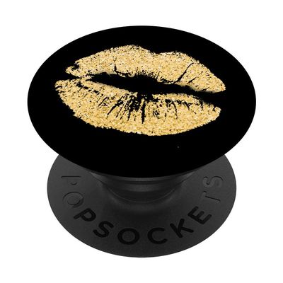 Sexy Lips, Lipstick Kiss PopSockets Grip and Stand for Phones and Tablets