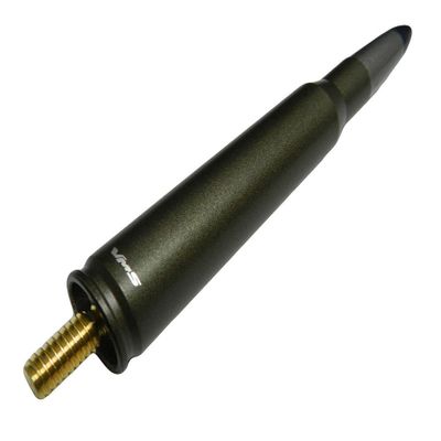 VMS Racing 50 Caliber BRONZE BULLET ANTENNA in Heavy Gauge CNC Machined Billet Aluminum Short Compatible with Toyota Tacoma 95-19 1995-2019
