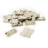 Aexit 25 Pcs Clothes Hangers 1.3" Length Bronze Tone Metal Butt Hinge for Window Children's Clothes Hangers Drawer Door view 1