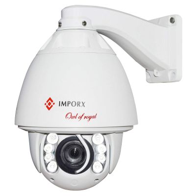 IMPORX 600X 8MP Auto Tracking PTZ IP 4K Camera, 60X Optical Zoom 3840*2160 Full HD Camera, H.265 High Speed Outdoor Camera, Support Micro SD Card and P2P, 500ft Night Vision, with Fan Heater and Wiper