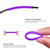 ToughAsNails Purple Replacement Ear Socks for Oakley Si Ballistic M Frame 2.0 Sunglasses view 4