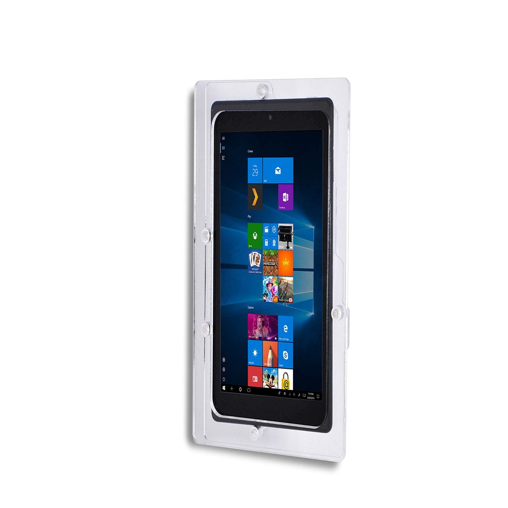 TABcare Security Anti-Theft Acrylic Case Compatible for ASUS 8" Tablet with Free Wall Mount Kit (Clear, Zenpad Z8s)