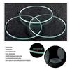 5PCS 58mm x 2mm Clear Glass Flat Lens Round Lens view 2