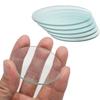 JIATONG 5PCS 60mm x 2mm Clear Glass Flat Lens Round Lens view 1