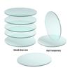 JIATONG 5PCS 60mm x 2mm Clear Glass Flat Lens Round Lens view 3
