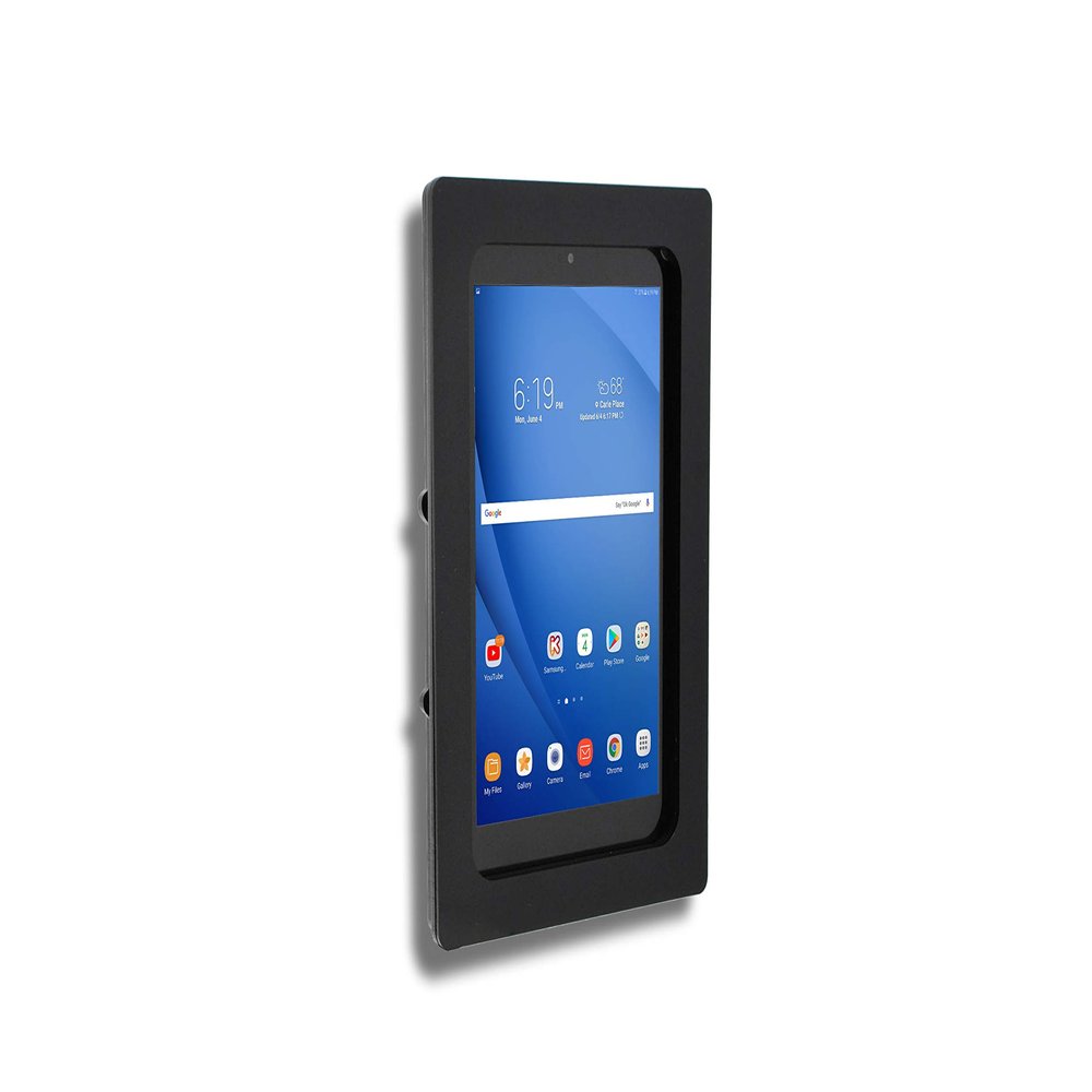 TABcare Security Anti-Theft Acrylic Case Compatible for ASUS 8" Tablet with Free Wall Mount Kit (Black, Zenpad 8)
