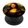 Mona Lisa After Makeover Lipstick Cosmetics Makeup PopSockets PopGrip: Swappable Grip for Phones & Tablets view 1