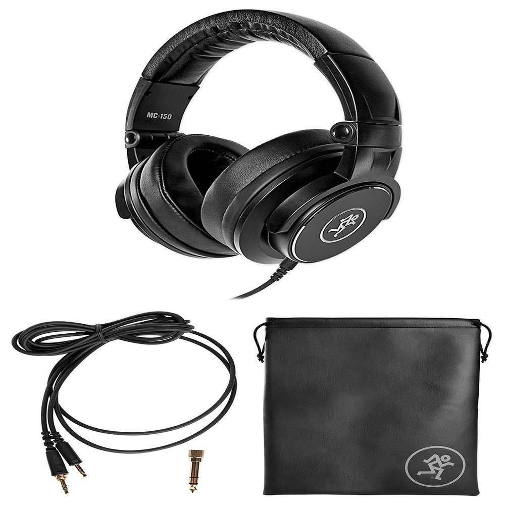 Mackie MC Series Professional Foldable Studio Closed-Back Headphones (MC-150)