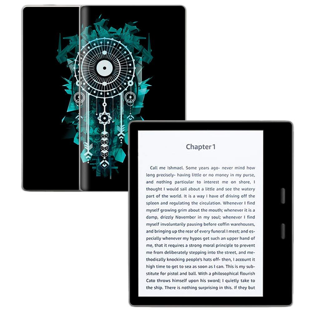 MightySkins Skin Compatible with Amazon Kindle Oasis 7" (9th Gen) - Geo Dream Catcher | Protective, Durable, and Unique Vinyl Decal wrap Cover | Easy to Apply, Remove | Made in the USA