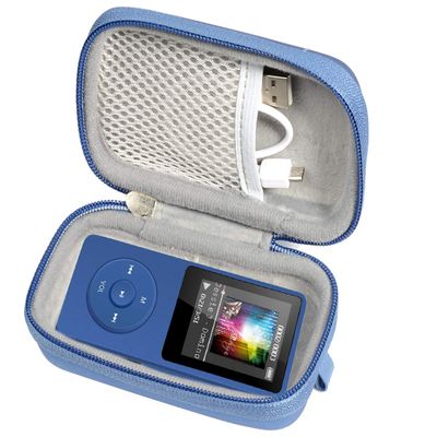 Protective case for Wireless Earbuds Charger Box Like Sony WF1000X/BM1, SOL Republic Amps and MP3 Player Like AGPTEK A01T, U1, B03, C3, Rocker V2, Iyzer 16GB, Grtdhx 16GB, Wrcibo 8GB, Mahdi, Dansrue