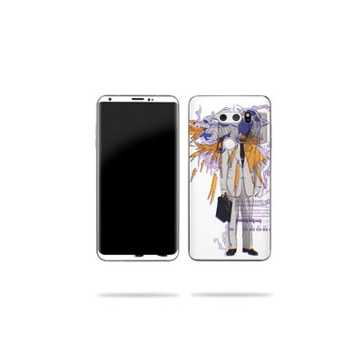 MightySkins Skin Compatible With LG V30 - Sensationalism | Protective, Durable, and Unique Vinyl Decal wrap cover | Easy To Apply, Remove, and Change Styles | Made in the USA