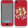 MightySkins Skin Compatible with Apple iPhone SE (2020) / 7/8 - Cat Coffee Party | Protective, Durable, and Unique Vinyl Decal wrap Cover | Easy to Apply, Remove, and Change Styles | Made in The USA view 1