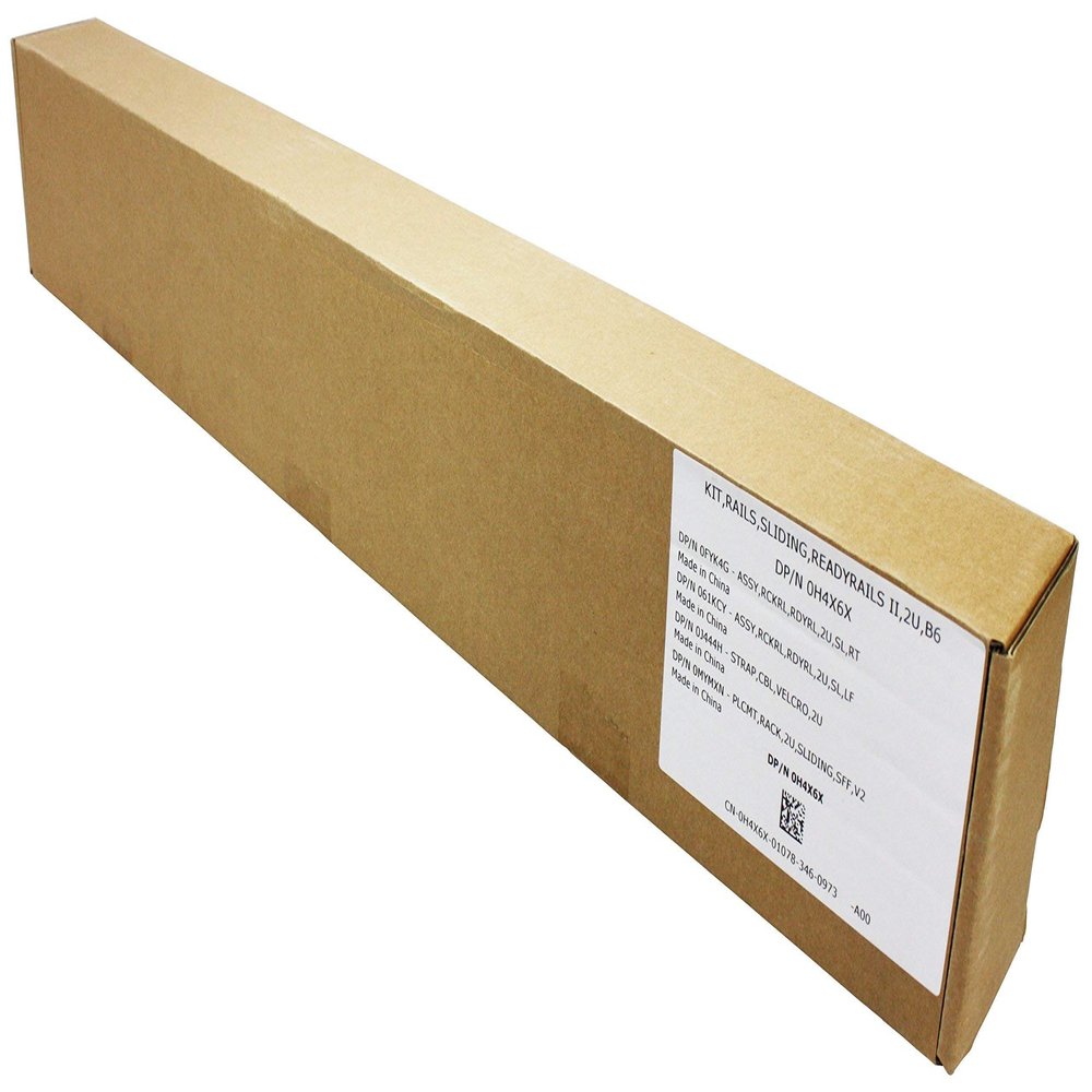 DELL H4X6X 2U SLIDING READY RAIL KIT FOR PE R520 R720 R820 770-BBIN - NEW BOXED (Renewed)
