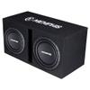 Memphis Audio SRX212 Dual 12" Loaded SRX Enclosurese with 250Wx1 Class AB Amplifier view 1