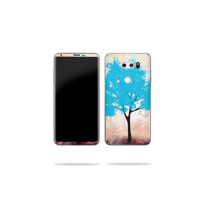 MightySkins Skin Compatible With LG V30 - Blue Woods | Protective, Durable, and Unique Vinyl Decal wrap cover | Easy To Apply, Remove, and Change Styles | Made in the USA