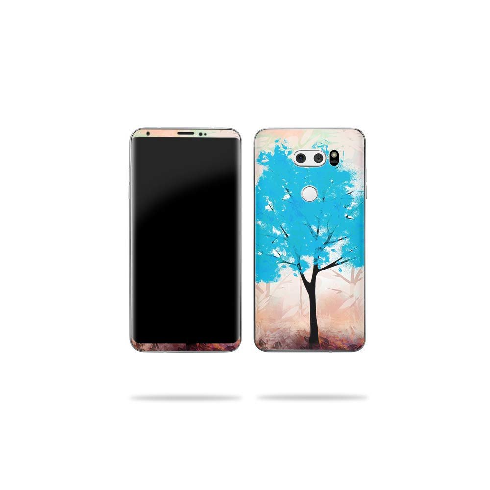 MightySkins Skin Compatible With LG V30 - Blue Woods | Protective, Durable, and Unique Vinyl Decal wrap cover | Easy To Apply, Remove, and Change Styles | Made in the USA